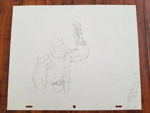 Teenage Mutant Ninja Turtles TMNT Bebop Animazione Produzione Disegno Arte - Foto 1 di 4