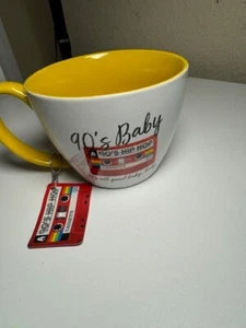 NEU! 90er Jahre Baby Hip Hop Kassette "It's all good baby"" extra große Kaffeetasse" - Bild 1 von 4
