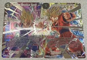 DRAGON BALL Z DBZ SUPREME SHOWDOWN VEGETA SON GOKU TB2-002-SPR TB2-005-SPR - Picture 1 of 6