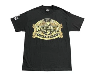 WWE Wrestlemania XXIV Reading Challenge Champion T-Shirt Large 24 2008 Wrestling - Picture 1 of 9