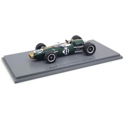 1966 Jo Bonnier Brabham BT22 GP di Francia - 1/43 Spark Models - Immagine 1 di 3