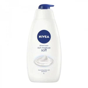 Nivea Shower Cream Rich Moisture Soft 1L - Picture 1 of 2