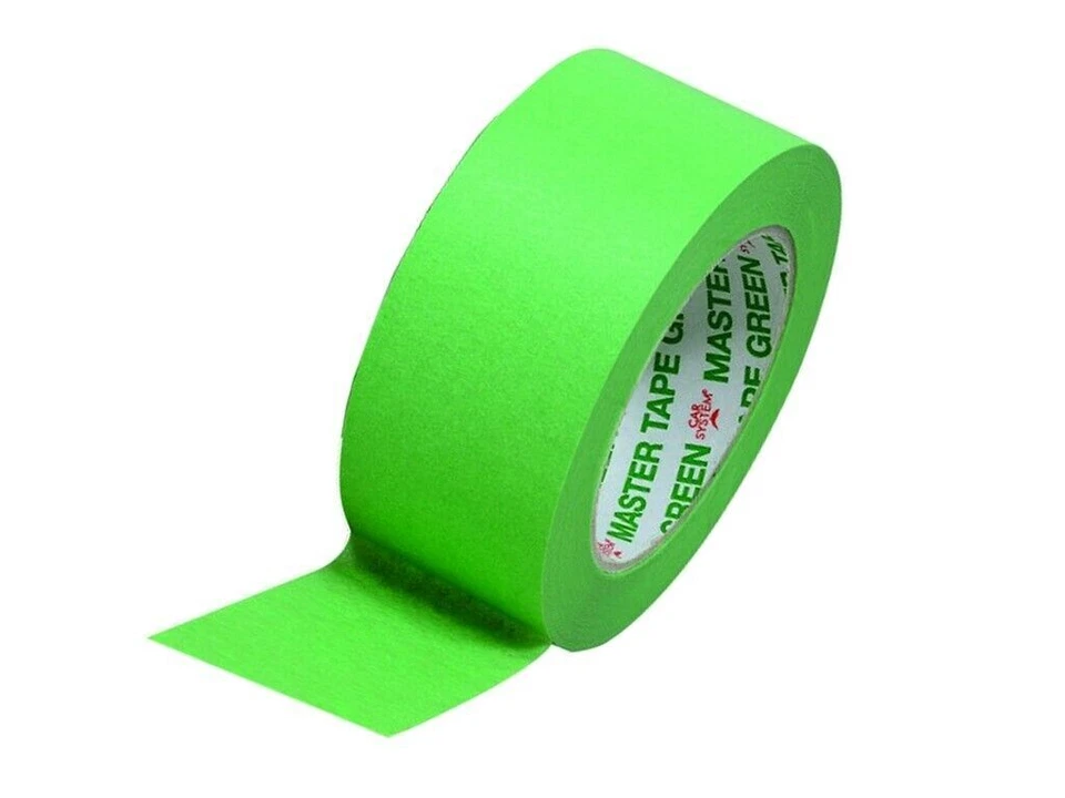 1 Ruolo Master Nastro Verde 50mm X 50m Carsystem Adesivo Vernice Auto Nuovo - Immagine 1 di 1