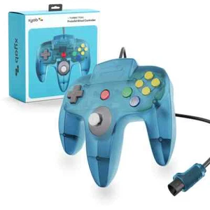 XYAB N64 Controller Ice Blue – Wired Gamepad Compatible with Nintendo 64 - Picture 1 of 4
