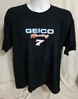 Mike Wallace Germain Racing 7 Geico Team Issued Xl Black T Shirt Nascar