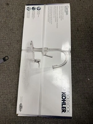 Kohler Cardale Vibrant Stainless Pull-down Kitchen Faucet (R72247-SD-VS) - Image 1 of 3