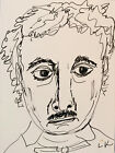 5x7" art PRINT Edgar Allan Poe FAMOUS PEOPLE by Lynne Kohler