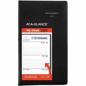 2026 At-A-Glance DayMinder SK48-00 Weekly Pocket Planner, 3-5/8 x 6-1/16" - Picture 1 of 6