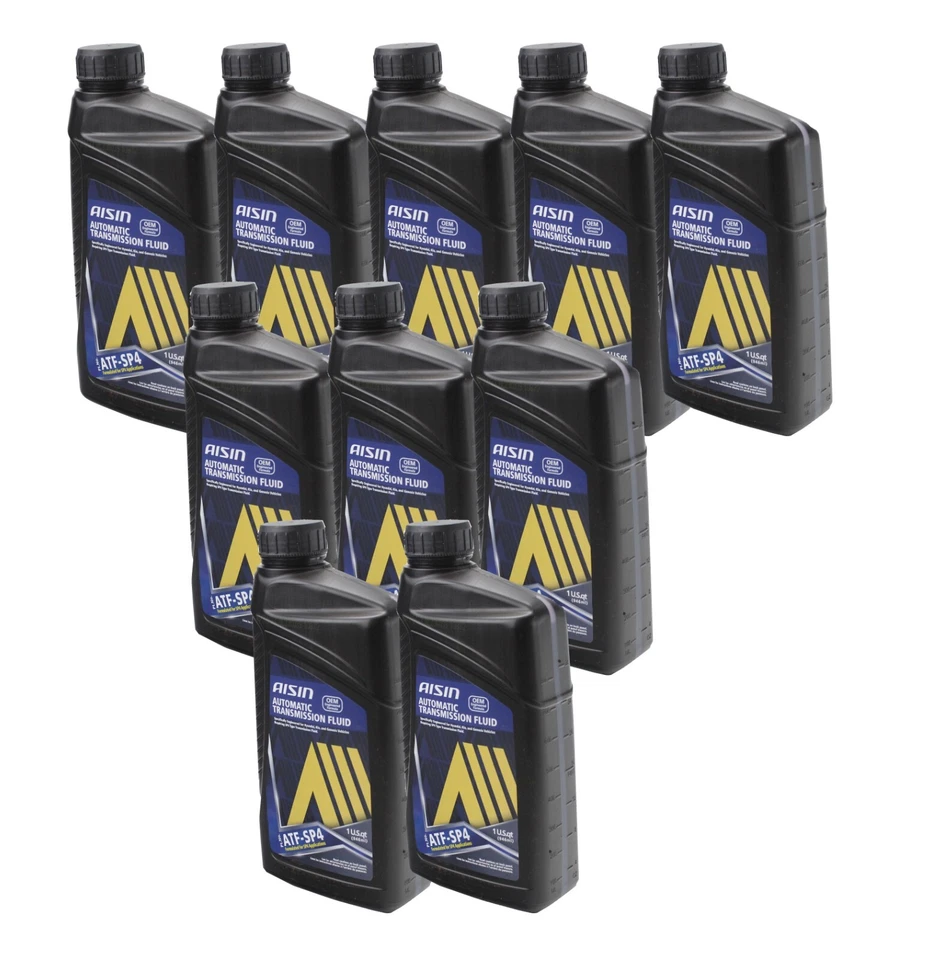 Juego de 10 fluidos de transmisión automática Aisin ATFSP4 para Hyundai Accent Elantra Kia Forte Foto 1 de 1