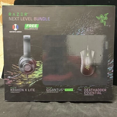 Razer Next Level Bundle - Kraken X Lite Wired Headset SEALED - Image 1 of 4