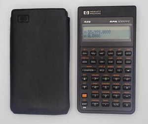HP 42S Scientific Calculator RPN – Fonctionnelle – Étui inclus – Vintage HP - Photo 1/10