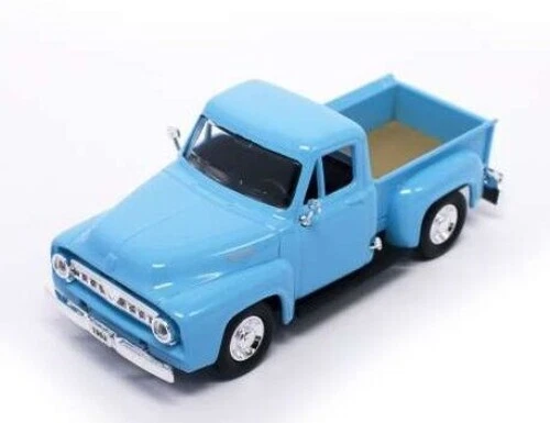 Modellino auto scala 1:43 DieCast FORD F100 PICK UP BLUE diecast modellismo car - Immagine 1 di 1