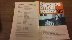 Reformation Today magazine, Issue 84 March- April 1985 - Imagen 1 de 1