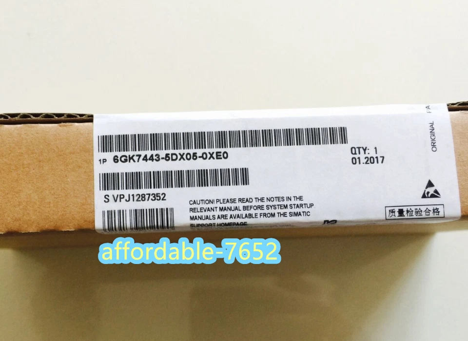 6GK7443-5DX05-0XE0 siemens Kommunikationsprozessor Brand New Fast Shipping - Image 1 of 1