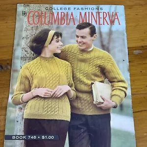 Vintage Columbia Minerva Women's Fashions Crochet Collection Booklet #756 - Picture 1 of 11