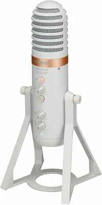 Yamaha AG01 USB Microphone for Live Streaming White Type-C iOS Android DSP 192kH - Image 1 of 4