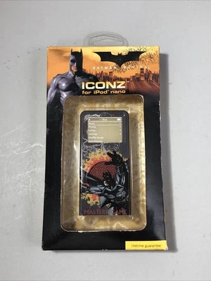 Vintage 2005 Batman Begins Iconz Cover For Ipod Nano New Sealed Rare - Image 1 of 4