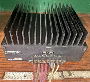 Vintage Spectron 600 Car Audio Amplifier, 50 Watts x 2, Working - Picture 1 of 2