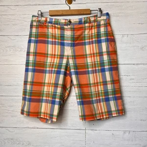 Lauren Ralph Lauren Shorts Damen Größe 12 bunt kariert Bermuda Baumwollmischung - Bild 1 von 18
