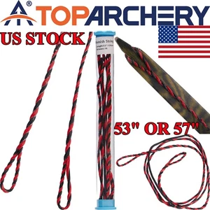 53/57"Archery Flemish Twist String 16Strands Fast Flight for Longbow/Recurve Bow - Picture 1 of 9