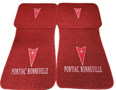 Alfombrillas rojas personalizadas Pontiac Bonneville  Foto 1 de 3
