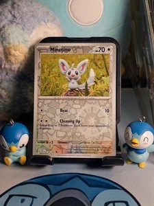 Minccino 136/162 SV05: Temporal Forces Reverse Holo - Picture 1 of 2