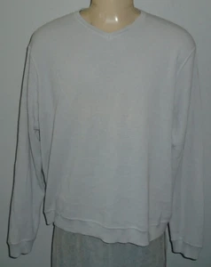 Tommy Bahama grau Paradise Ridge V-Ausschnitt Seidenmischung Strickpullover Herren 2XL NEU - Bild 1 von 5