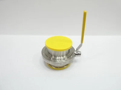 Top-flo 316L S0320 Manual Stainless Tri-clamp Butterfly Valve 6in - Image 1 of 4