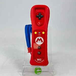 Nintendo Wii MotionPlus Controller RVL-A-R-MSE-USA Mario Special Edition - Picture 1 of 4