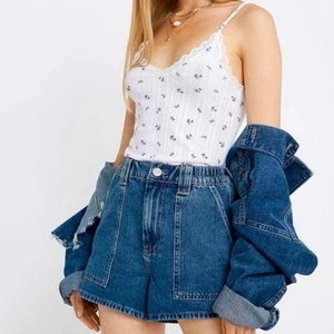 Pantalones Cortos Vaqueros de Skate BDG Urban Outfitters Azul Denim Estilo Carga Talla 27 Nuevos sin Etiquetas - Imagen 1 de 6