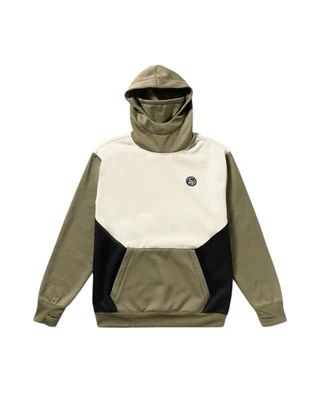 Volcom Hydro Riding Hoodie Men's Sweatshirt, Military, X-Large - Image 1 of 4