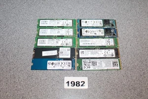 joblot 10 x Mixed Brand 256GB M.2 SSD 2280 Nvme SSD - Afbeelding 1 van 1