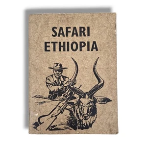 Safari Ethiopia Vintage Hunting Guide Large Game Travel Expedition Maps - Picture 1 of 8