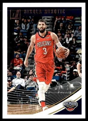 2018-19 Donruss Nikola Mirotic New Orleans Pelicans #27 - Image 1 of 2