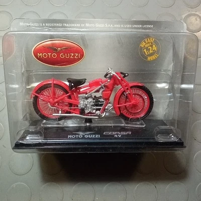 Hachette Modell 1/24 Karte Pounds Moto Guzzi Corsa 4V 4 V - Bild 1 von 2