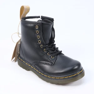 Dr. Martens 1460 Vegan Kinder Stiefel UK 7 EU 24 Schwarz Ankle Zip Neu mit Karton - Bild 1 von 19