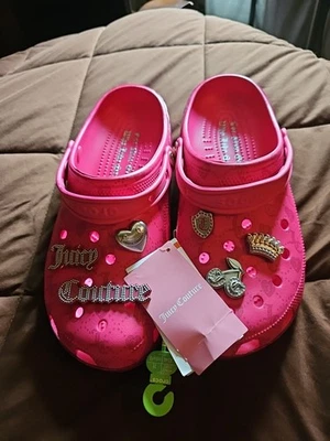 Zueco informal Crocs X Juicy Couture rosa fruta dragón 210823-90H para mujer talla 12 Foto 1 de 4