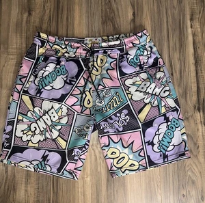 Herren Oh Snap Comic Print Badehose Gummibund Short XL - Bild 1 von 12