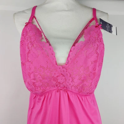 Lencería Lane Bryant Cacique Seriously Sexy Chemise Babydoll Slip Plus 14/16 Foto 1 de 4