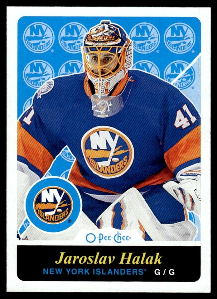 2015-16 O-Pee-Chee Retro Jaroslav Halak New York Islanders #3 - Image 1 of 2