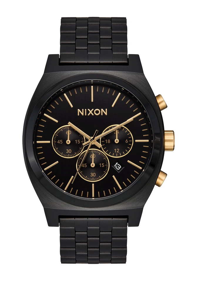 NIXON Time Teller Chrono Black 40mm Watch A972-5326