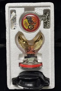 NUEVO Harley Davidson Franklin Como Nuevo Billy Bicicleta Reloj Bolsillo Soporte Espuma Original! - Imagen 1 de 8