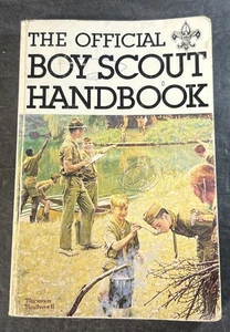 The Official Boy Scout Handbook (febrero de 1979, primera impresión) Norman Rockwell Cubierta - Imagen 1 de 22