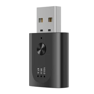 USB Bluetooth 5.3 Adapter  Audio Receiver Bluetooth Transmitter with Mic7532 - Afbeelding 1 van 10