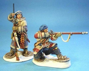 JOHN JENKINS SF-02 Battle on Snowshoes 1758 French Marines #2 Skirmishing Mint - Picture 1 of 7