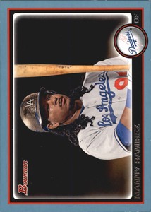 2010 Bowman Blue Los Angeles Dodgers Baseball Card #178 Manny Ramirez /520