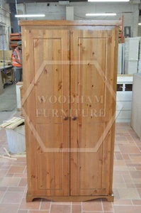 HANDMADE MOROCCAN SOLID PINE FULL HANGING IN LIGHT OAK WAX (NOT FLATPACKED) - Picture 1 of 12