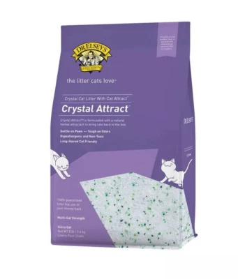 DREAMEDGE SHOP Dr. Elsey's Crystal Silica Cat Litter - 8lbs