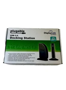 Plugable UD-160-A USB 2.0 Universal Docking Station -NEW In Box - Picture 1 of 7