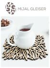 Mijal Gleiser Double Sided Trivets Hot Pads Pot Holder Laser Cut Set of 2